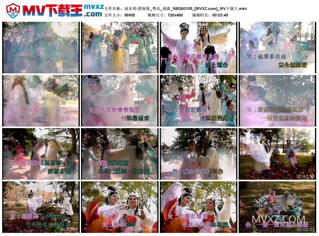 凌东明-梁祝恨_粤语_戏曲_NBQ00105